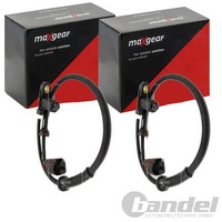2X Maxgear ABS-SENSOREN Hinten Vorne Passend FÜR Ford Galaxy Seat Alhambra VW