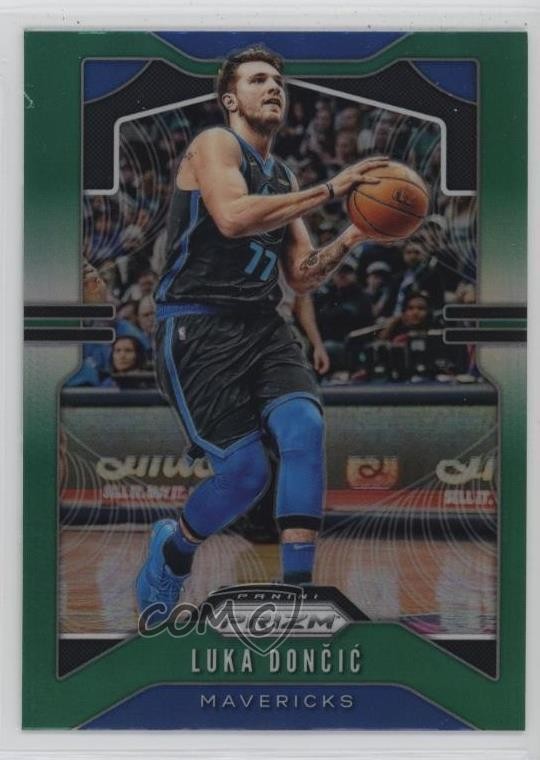 2019-20 Panini Prizm Green Prizm Luka Doncic Luka Dončić #75 1k0w