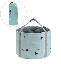 24L Large Collapsible Foot Bath Tub for Travel Camping, Portable Foot Soak Sp...