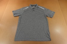 Nike Golf Dri Fit Mens Size Large Charcoal Short Sleeve Tour Performance Polo
