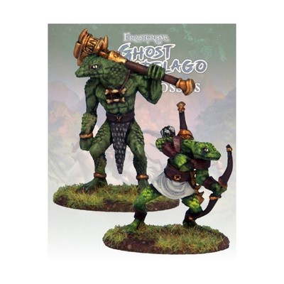 North Star Frostgrave Mini Snake-Man Savage & Hunter Pack New