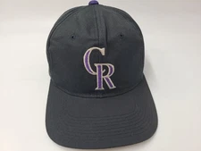 Vintage Colorado Rockies Drew Pearson Marketing YoungAn Snapback Hat Cap Men MLB