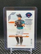 Caden Bodine 2025 Prospect Edition Prospect Ticket Blue #107/199 #91 Orioles
