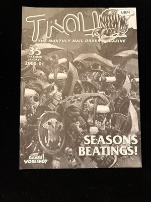 Games Workshop TROLL Monthly Mail Order Magazine Issue 35 Orcs Warhammer WFB