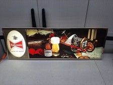Old Beer Signs Indiana Collectible Budweiser Signs & Tins for sale