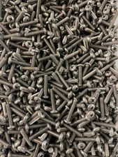 (100) 10-24 x 1" Pan Head Phillips Machine Screws Stainless Steel