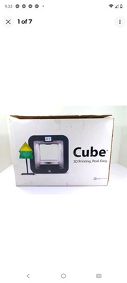 CUBE 3D Systems Wireless Printer 3rd Generation PLA Cartridge Powers On Untested