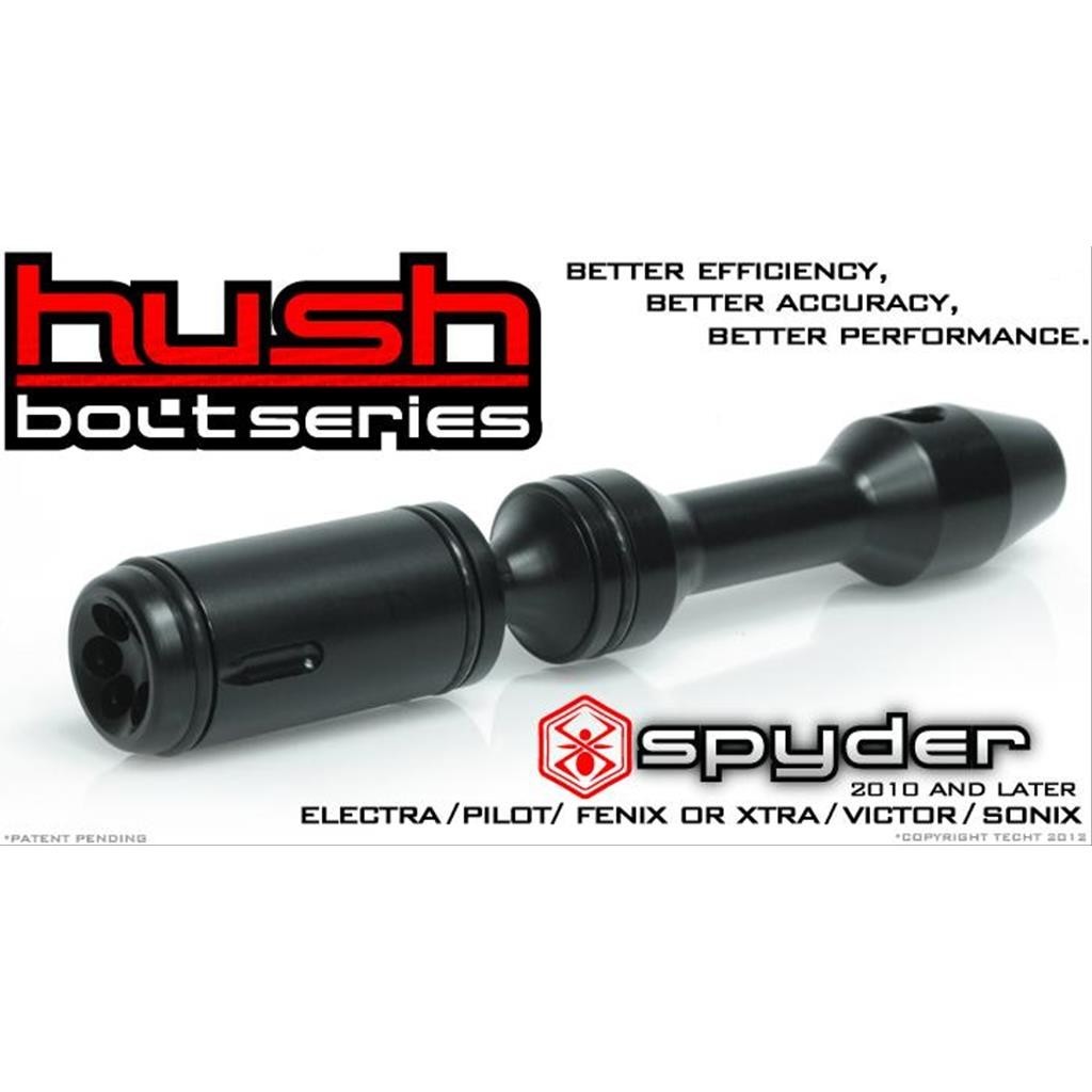 TechT Paintball Hush Bolt Upgrade Part - For Spyder Electra, Pilot, Fenix