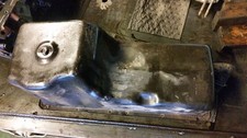 1999 99 7.3 7.3L POWERSTROKE ENGINE OIL PAN USED