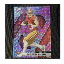 Panini 2025 Mosaic Football Christian McCaffrey #179 49ers Prizm