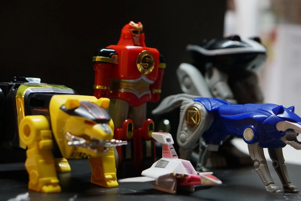 Bandai Power Rangers Deluxe Ninja Megazord Foto 4 de 4