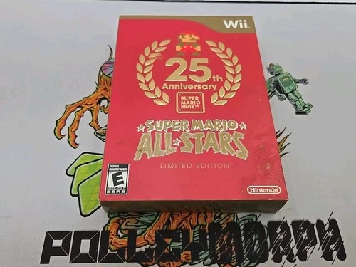 Super Mario All-Stars Limited Edition (Nintendo Wii, 2010) 25th Anniversary CIB