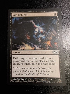 Vile Rebirth Core Set 2013 (M13) Regular