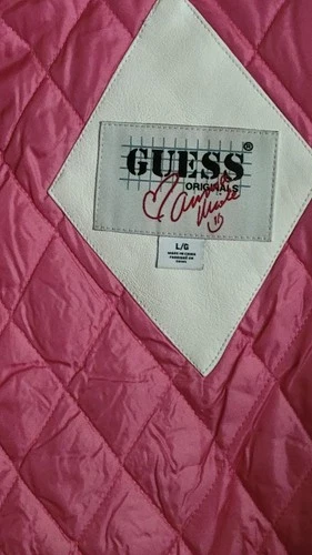 GUESS Originals x Anna Nicole Smith Varsity Jacket Sz L Large image 14