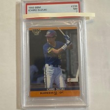 1993 BBM Ichiro Suzuki Rookie Card PSA 7 Baseball Hall of Fame Trading Card