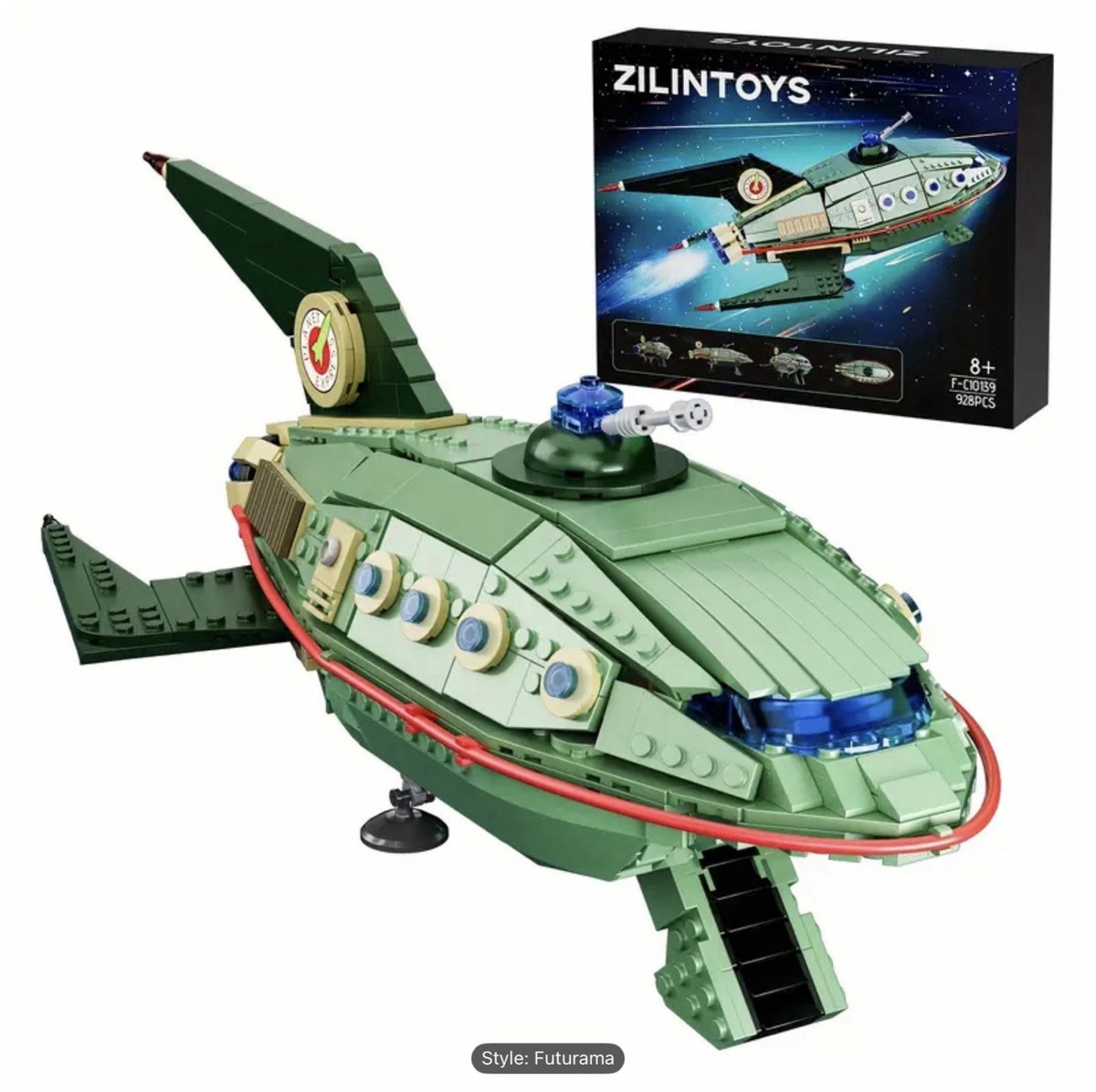 Futurama Planet Express Ship Building Block Set – 928 pcs | eBay