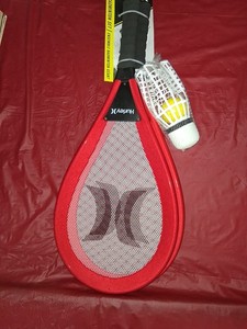Hurley NEW Badminton 2 Racket Set And Shuttlecock NEW