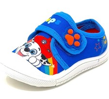 PAW Patrol Boys Trainers - Blue - UK Size 4-9 - Infant Canvas Shoes