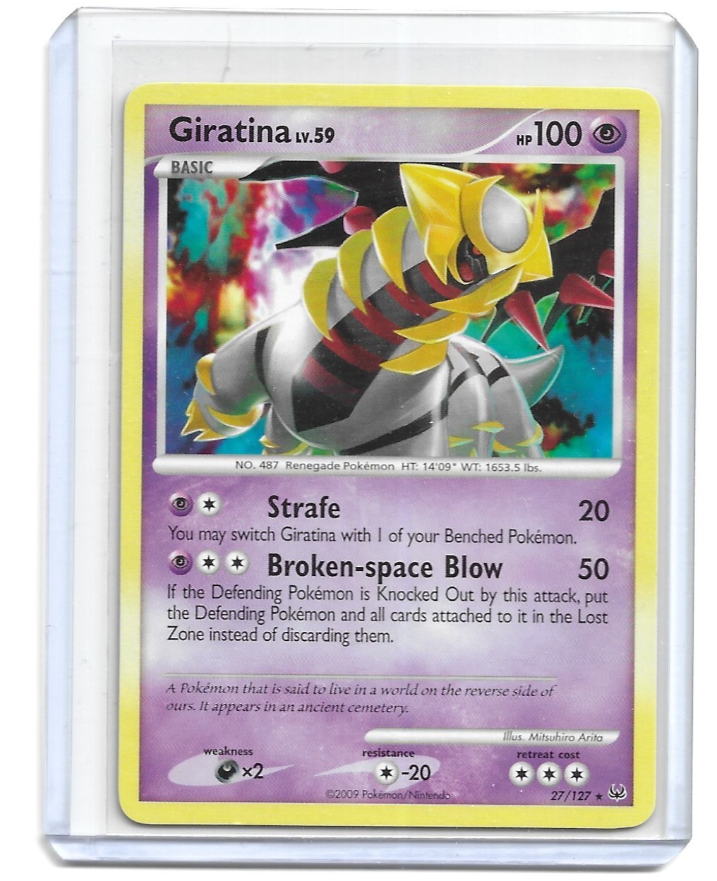 2009 Pokemon - Platinum Giratina #27/127 Regular