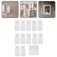 Removable Picture Frame Nails 12 Damage Free Hooks for Effortless Wall D