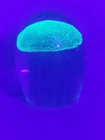VTG Murano Style Turquoise Blue Jellyfish Glass Paperweight-GLOWS!!!