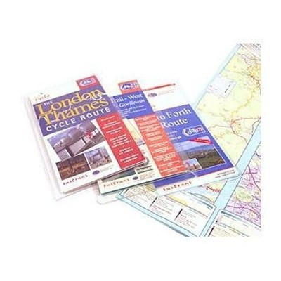 The London Thames Cycle Route Map (..., Unnamed, Unname