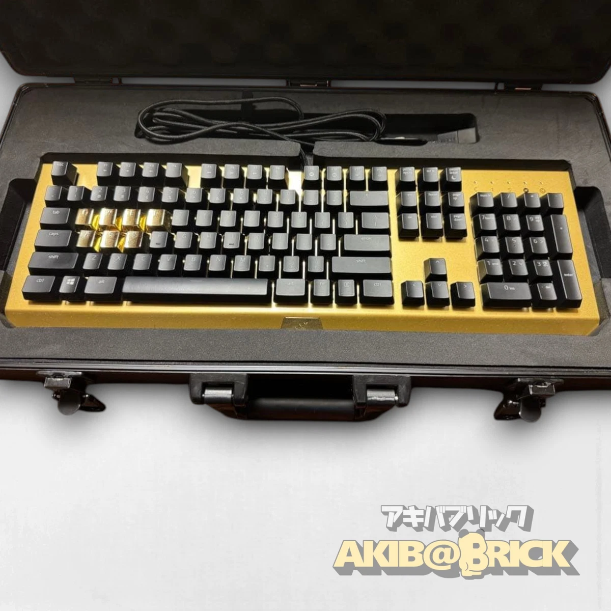 Gold Wired Computer Gaming Keyboards & Keypads for sale | eBay
