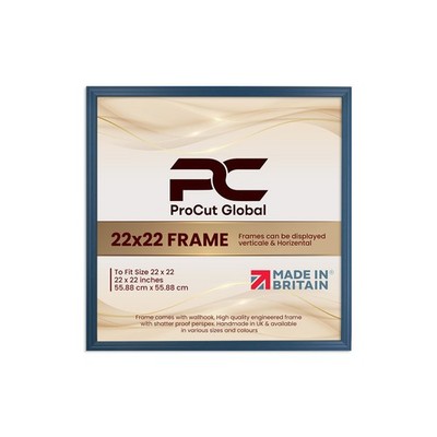 PROCUT Classic Navy Blau A1 A2 A3 A4 A5 Bilderrahmen Posterrahmen Fotorahmen