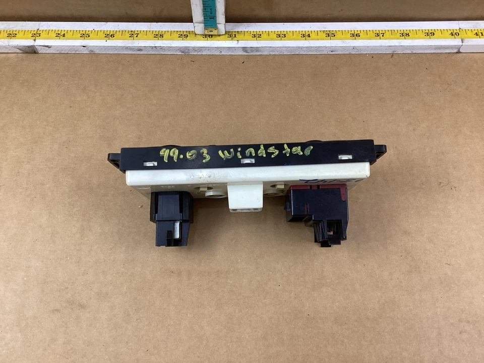 Ford Windstar 1999-2003 unidad de control de temperatura de calefacción de aire acondicionado OEM Foto 4 de 4