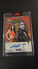 2026 LEAF METAL PRESIDENTS DAY NIKA MUHL AUTOGRAPH CARD /1 1/1 Auto Red 