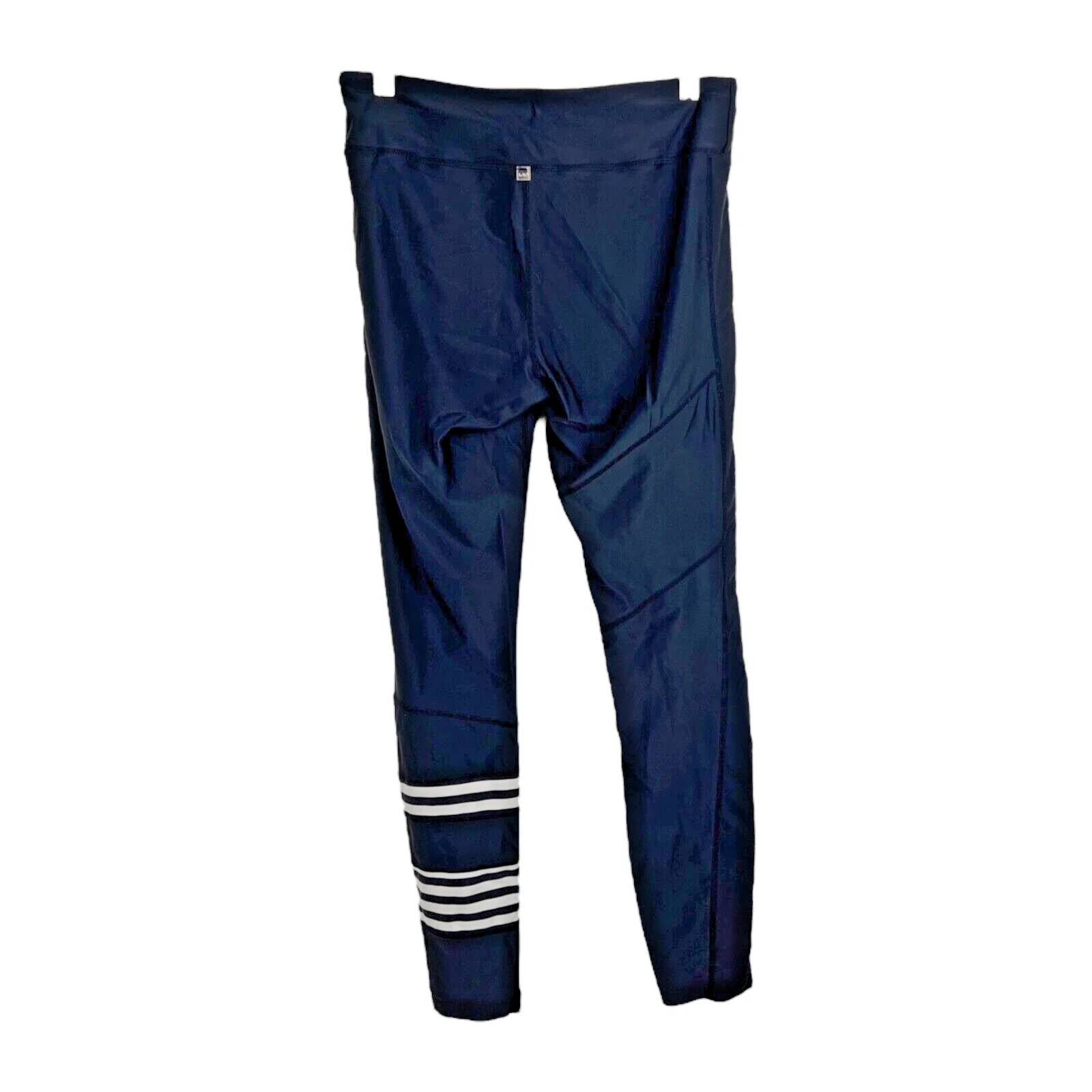 lole pull on striped hem activewear athletic bottoms leggings