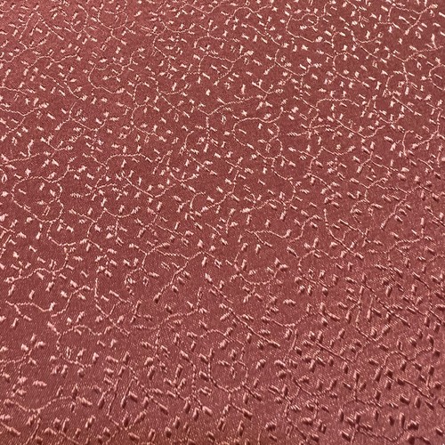 Vintage Mauve Dusty Rose Silk Scarf ECHO Made In Japan Mauve Floral 13.5x52 - Picture 4 of 6
