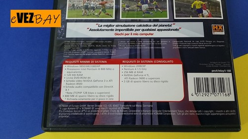Gioco per PC - PES 4 Pro Evolution Soccer - DVD-ROM ITA - Windows 98 2000 XP Me - Imagen 3 de 5