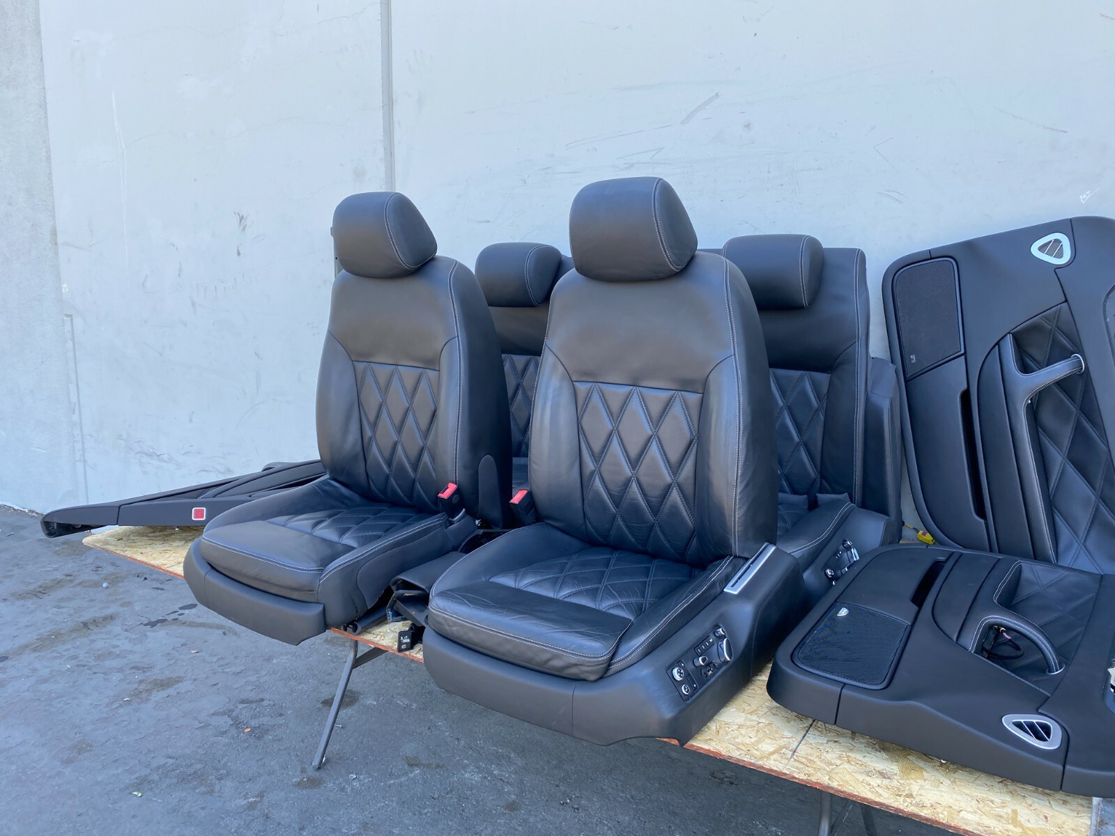 INTERIOR SEATS DOOR PANEL FRONT REAR BENTLEY CONTINENTAL FLYING SPUR (09-12) OEM