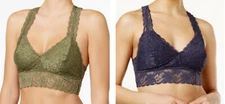 Jenni by Jennifer Moore Women's Lace Racerback Bralette, Assorted Colors