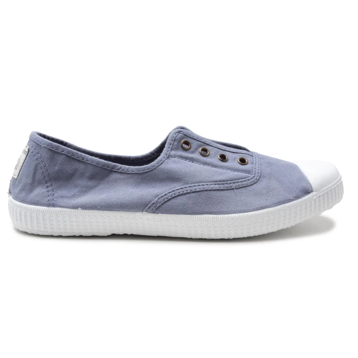 Low Top Washed Canvas Azul