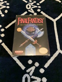Final Fantasy NES Nintendo Nice Complete In Box CIB Authentic Maps & Manual