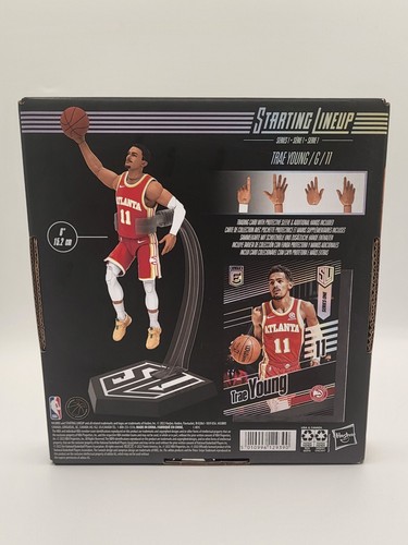 Trae Young NBA Starting Lineup Series 1 6" Actionfigur Atlanta Hawks - Hasbro - Bild 3 von 5