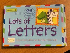 USED 2006 LOTS OF LETTERS FANTASTIC CHILDREN'S LEARNING ACTIVITY BOOK TISH RABE