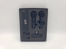 2 Pack Professional Wireless Lavalier Microphones For Phones With USB-C - Black