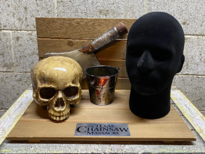 Texas Chainsaw Massacre Leatherface Mask Display Stand Only