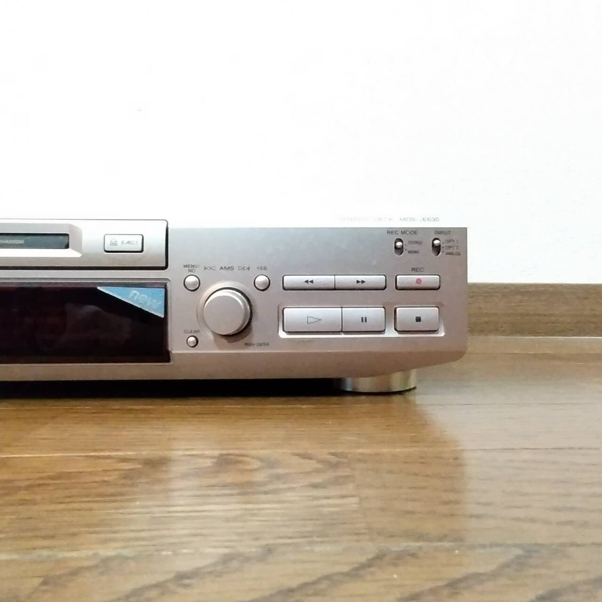 MDデッキ SONY MDS-JE630 Sony MDS-JE630 Mini Disc player/recorder ATRAC TYPE-R DSP