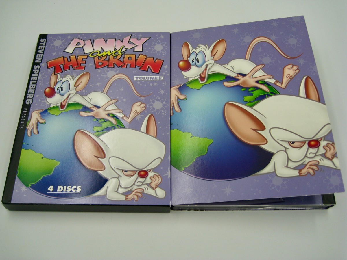 Pinky and the Brain Volume 3, DVD Set, Like New 85391122449