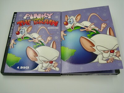 Pinky and the Brain Volume 3, DVD Set, Like New 85391122449