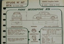 Revue technique Renault DAUPHINE