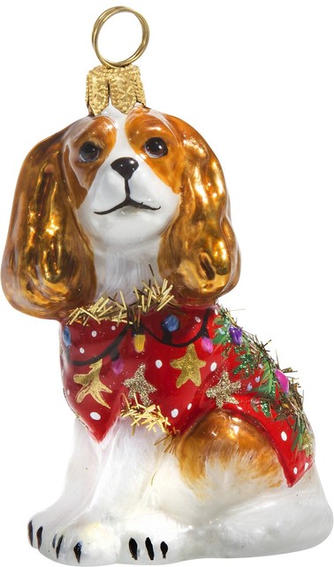 cavalier king charles spaniel christmas sweater
