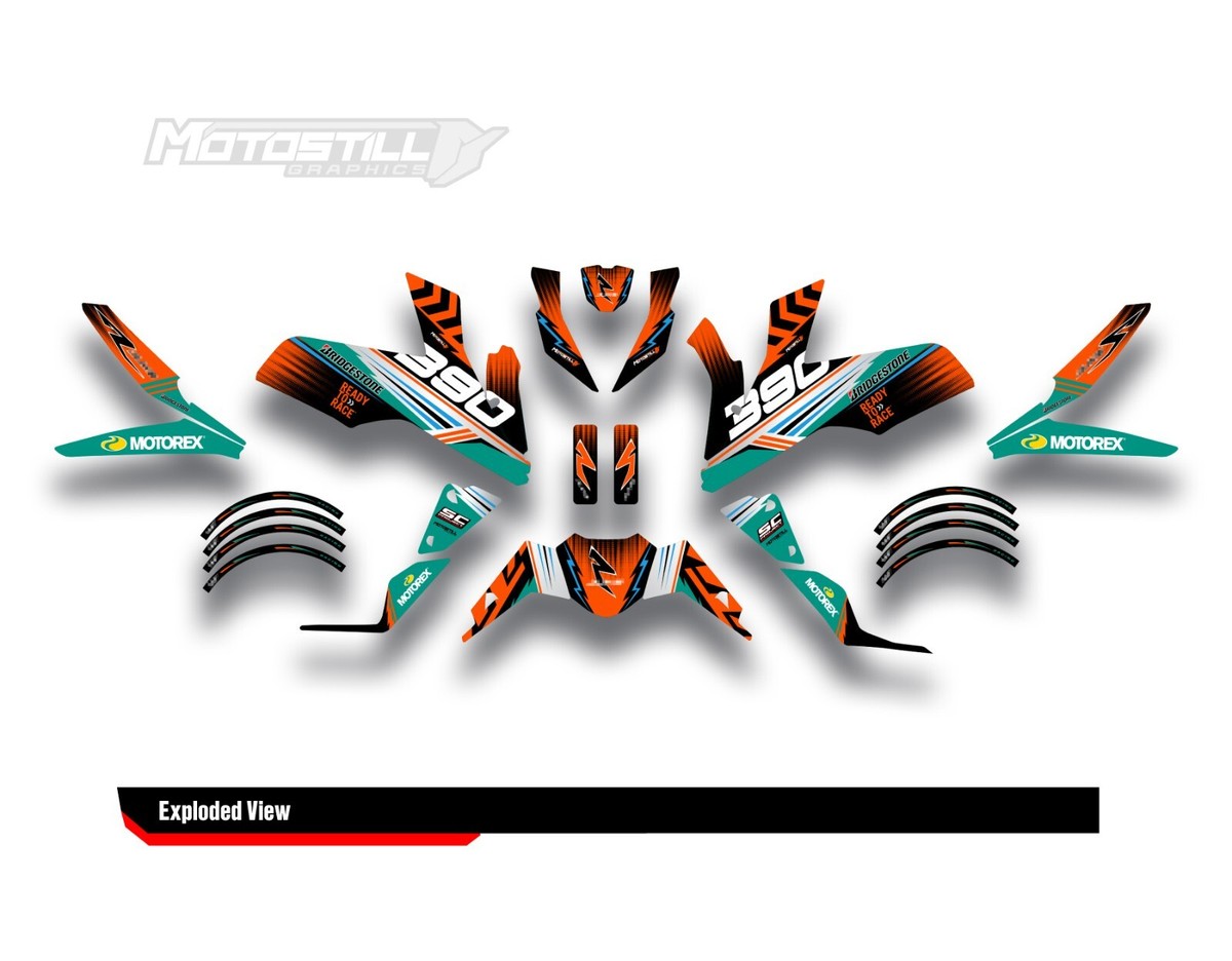 FIT FOR KTM DUKE 125-200-250-390 / 2017 - 2022 GRAPHIC FIT FOR KTM DUKE 125-200-250-390 / 2017 - 2022 GRAPHIC