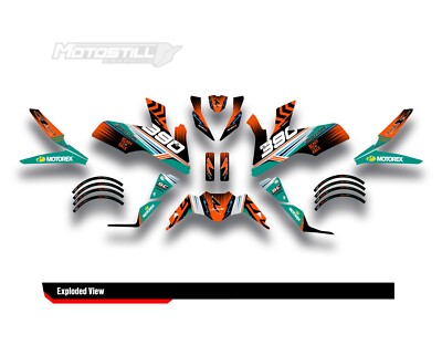 FIT FOR KTM DUKE 125-200-250-390 / 2017 - 2022 GRAPHIC