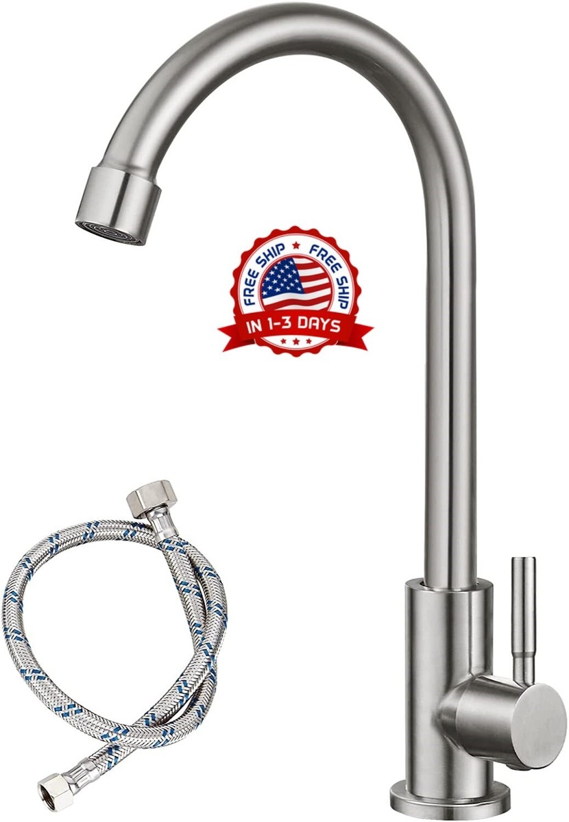 Acero Inoxidable Mezcladora De Fregadero En Ingles Llave