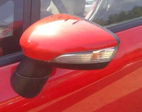 2011-2019 Ford Fiesta Left Driver Side Door Mirror Assembly Red Heated